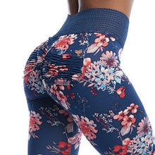 Load image into Gallery viewer, 2019 Sexy Lace Splicing Waist Hips Leggings Women Print Pocket Workout Clothes Push Up Fitness Female Elastic Slim Pants Leggins